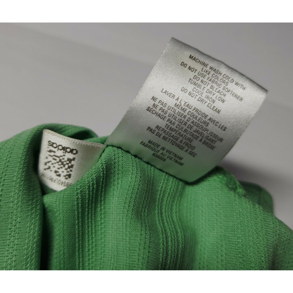 Pinehurst By Adidas Golf Shirt Green Polo Golf Shirt US OPEN Medium NWOT - Picture 10 of 10